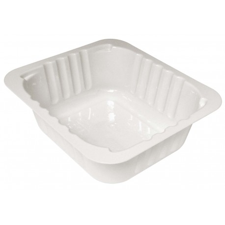 D45PB - 120x136x45 mm - Contenitore in CPET Bianco