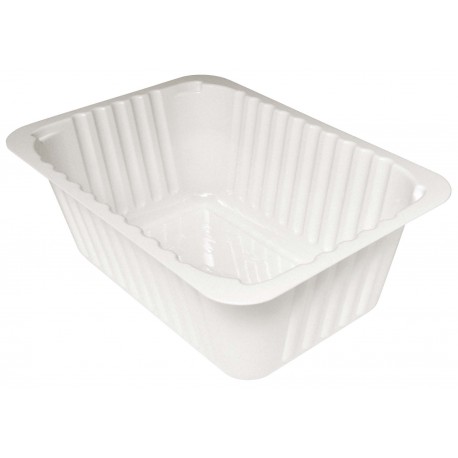 D70GB - 190x136x70 mm - Contenitore in CPET Bianco