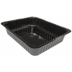 D50LN - 227x190x50 mm - Contenitore in CPET Nero