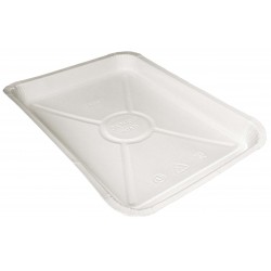 V20MBC - 262x192x20 mm - Vassoio in Cartoncino + PET - Bianchi