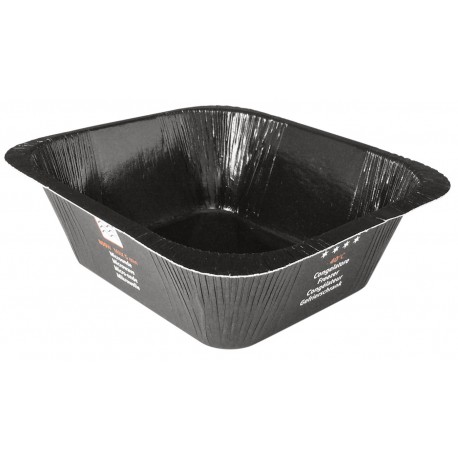 V45PCN08 - 137x122x45 mm - Contenitore in Cartoncino + PET - Stampa Multilingue - Neri