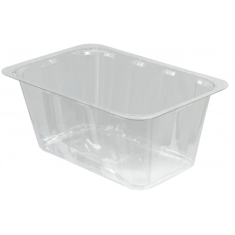 GB90HT - 208x136x90 mm - Contenitore in APET Trasparente