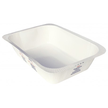 V45GC07 - 192x140x45 mm - Contenitore in Cartoncino + PET - Stampa Multilingue - Bianchi