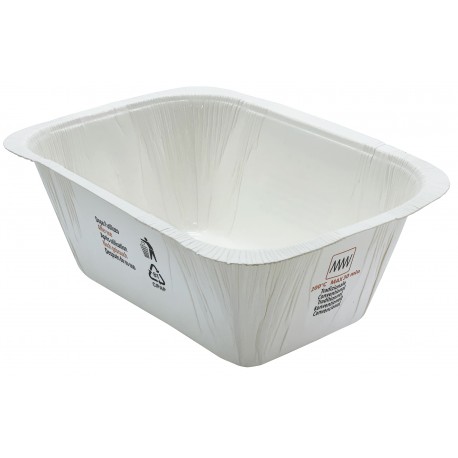 V75GC07 - 192x140x75 mm - Contenitore in Cartoncino + PET - Stampa Multilingue - Bianchi