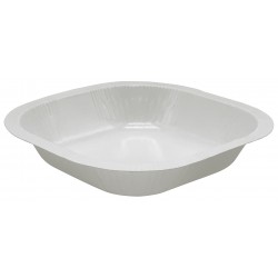 P180.35BC1 - 180x180x35 mm - Piatto in Cartoncino + PET - Bianchi